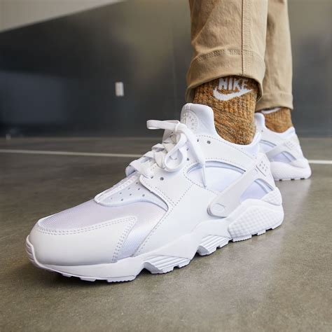 fake nike huarache white|nike white huarache women.